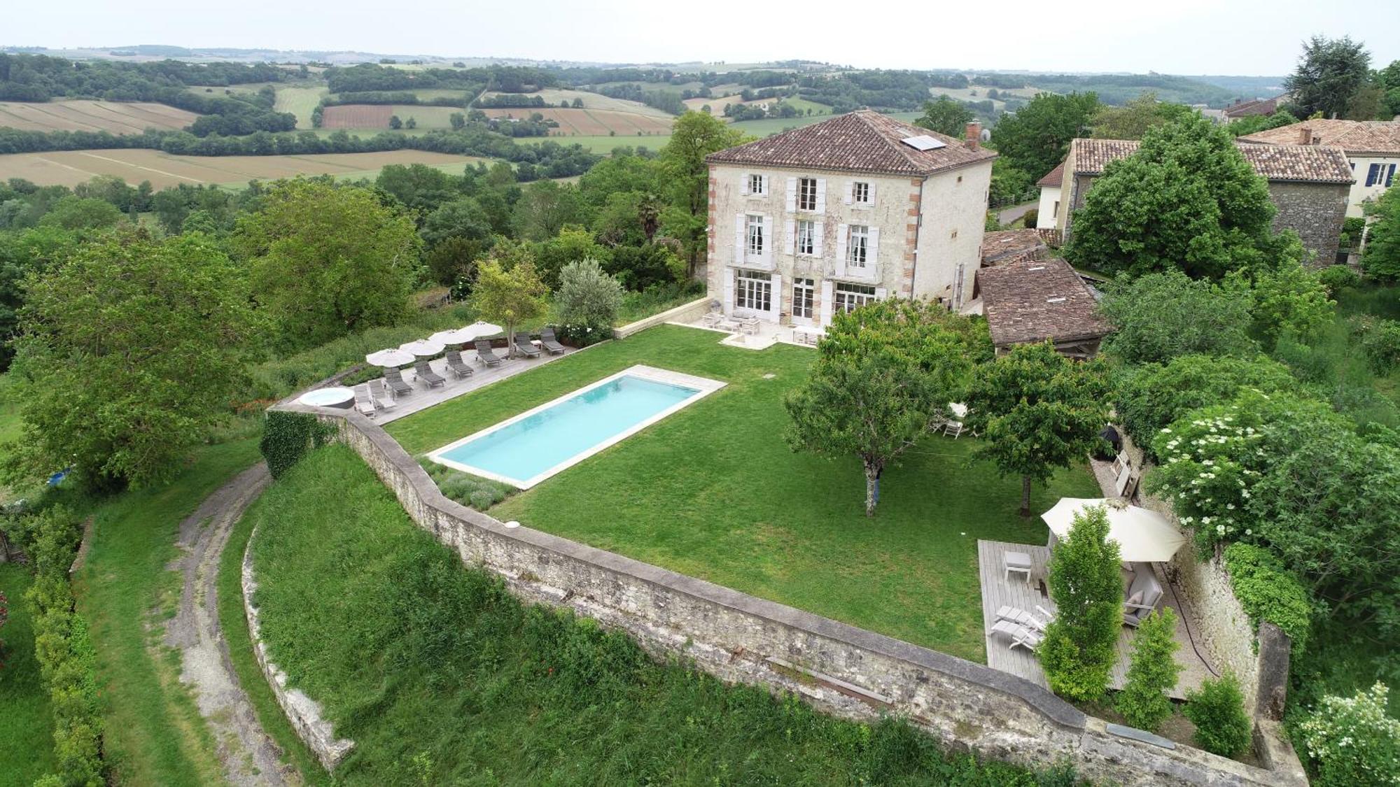 B&B La Mirande De Saint-Clar ภายนอก รูปภาพ